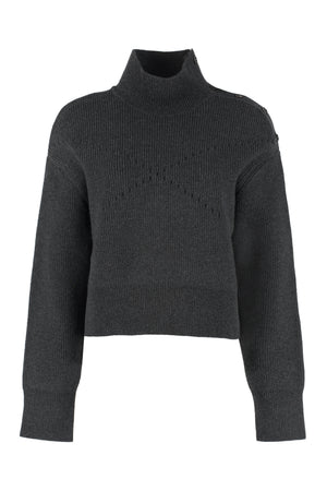 Cashmere turtleneck pullover-0